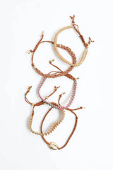 Woven Stackable Beaded Bracelet - Boho Clothing and Accessories - Flyclothing LLC