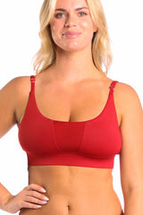 The Cherry Pie | Burgundy paradICE™ Cooling Bralette - Shinesty