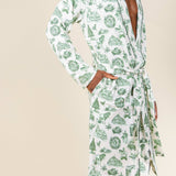 The Xmas In Texas | Western Toile Long Modal Robe - Shinesty - Flyclothing LLC