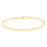 You're My Person Brass Thin Metal Hook Bracelet - Madeline Love - Flyclothing LLC
