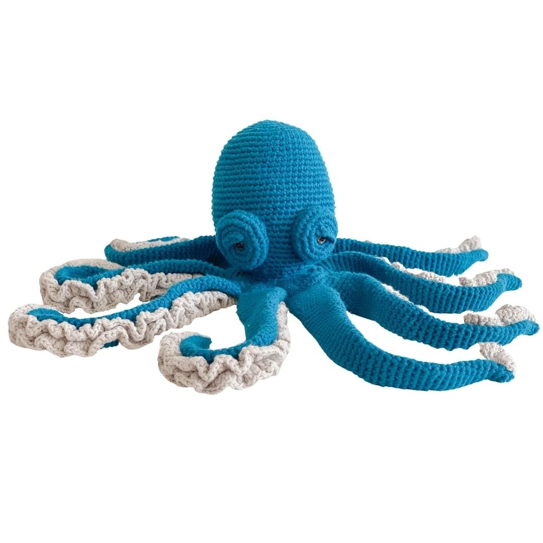 Zelda the Octopus- lagoon teal - bebemoss.com - Flyclothing LLC
