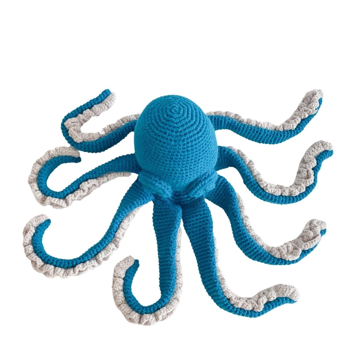 Zelda the Octopus- lagoon teal - bebemoss.com - Flyclothing LLC