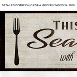 Kitchen Seasoned With Love Sign lll - Tailored Canvases - Flyclothing LLC