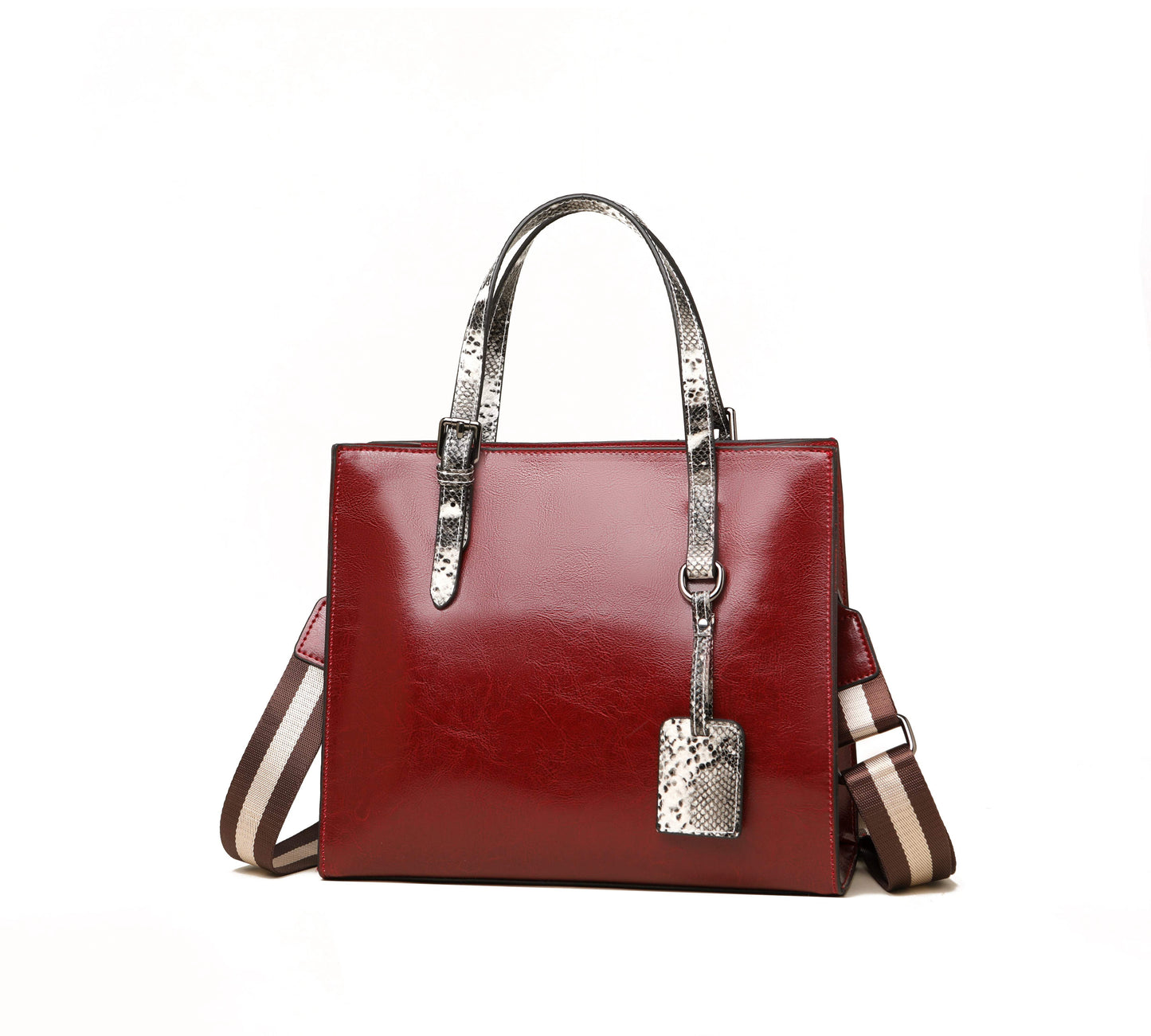 The Medium Crossbody Tote - Classy Leather Bags - Flyclothing LLC