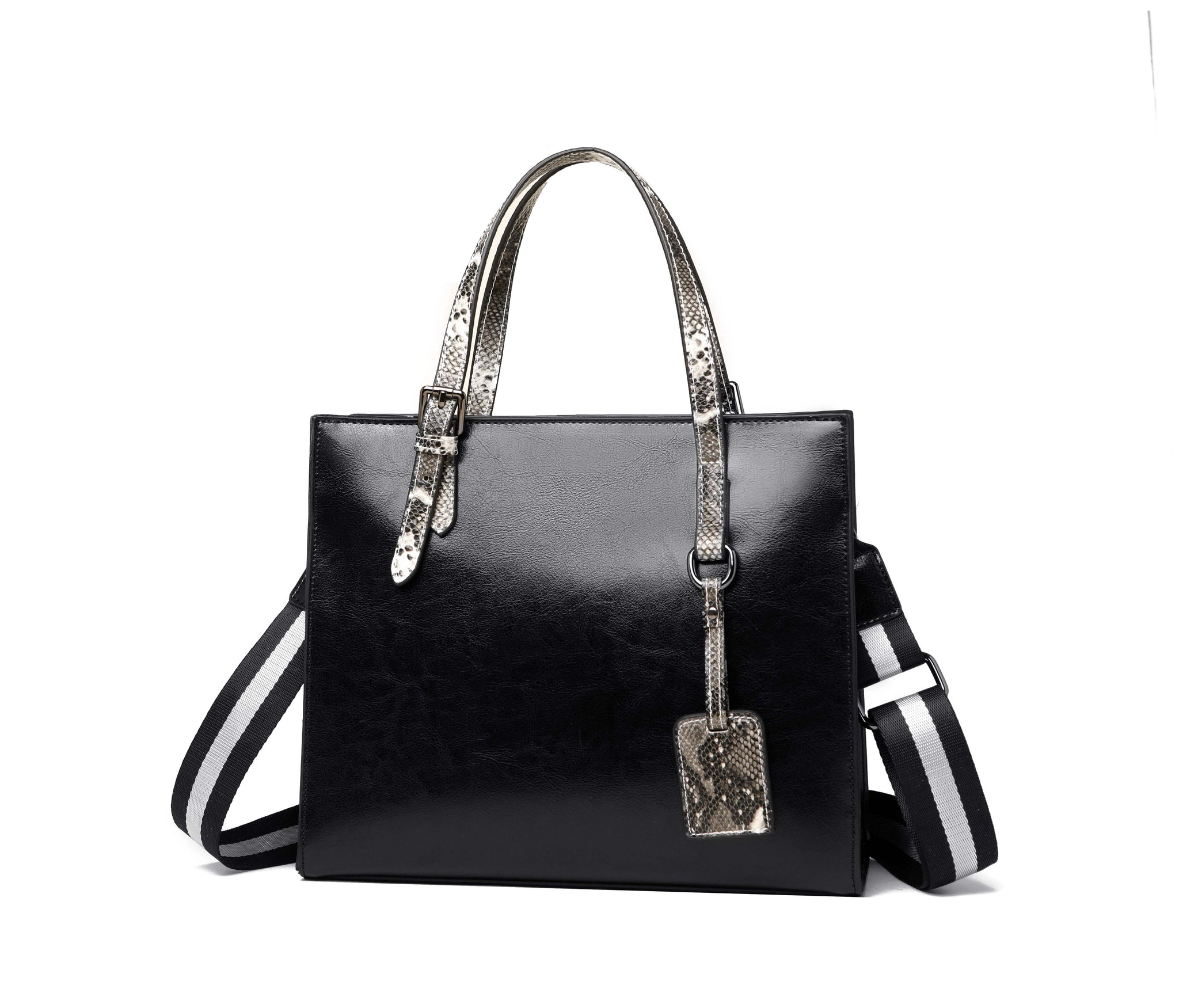 The Medium Crossbody Tote - Classy Leather Bags - Flyclothing LLC