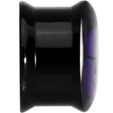 5/8 Licensed Purple Devil emoji Acrylic Double Flare Plug Set - BodyCandy - Flyclothing LLC