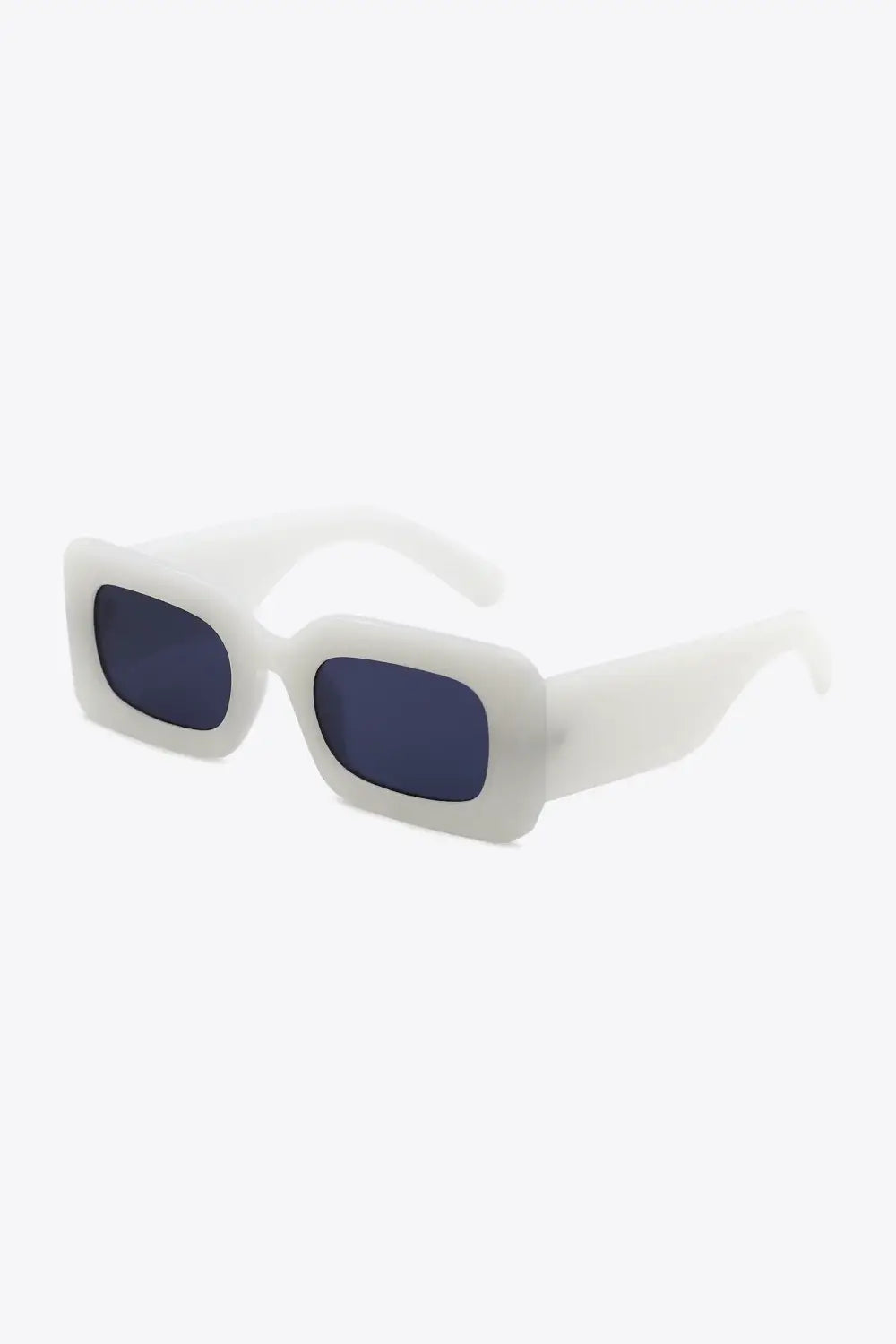 Polycarbonate Frame Rectangle Sunglasses - Trendsi - Flyclothing LLC
