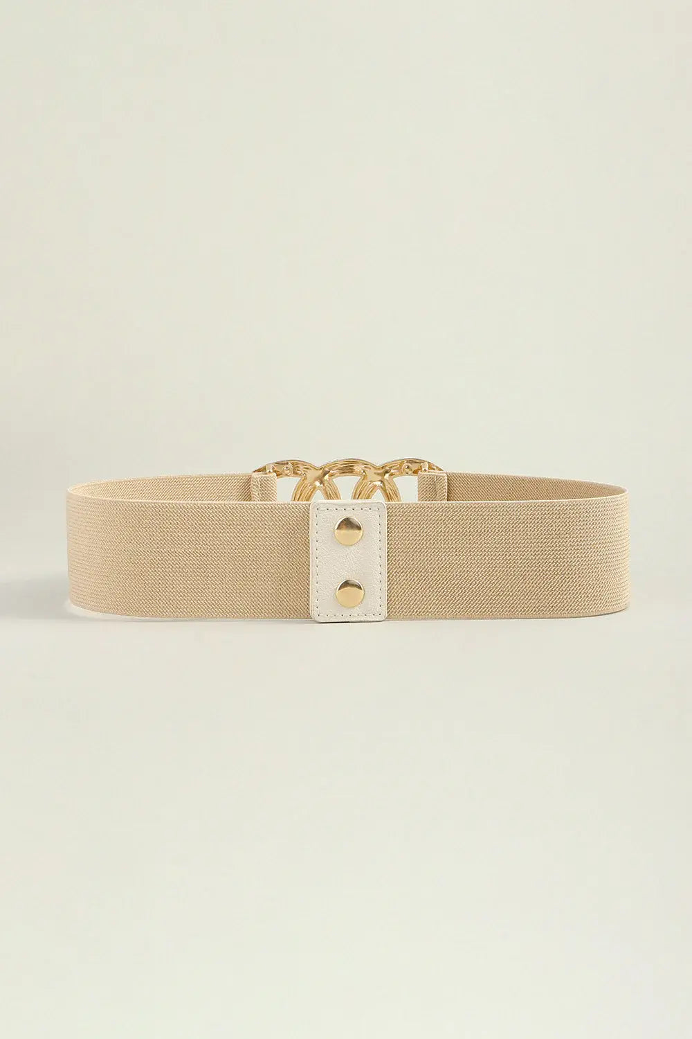 Zinc Alloy Buckle Elastic Wide Belt - Trendsi - Flyclothing LLC
