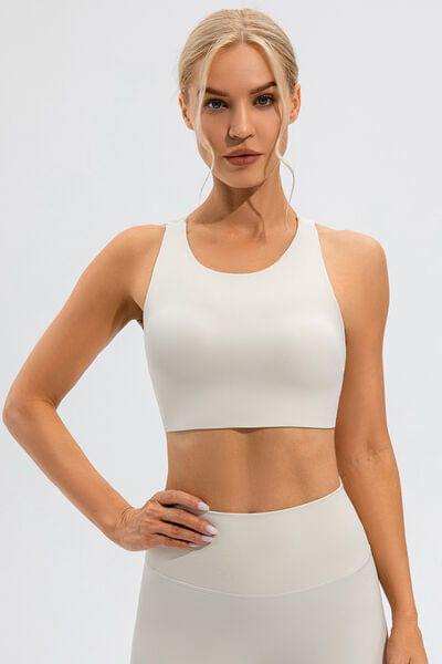 Round Neck Active Tank - Trendsi - Flyclothing LLC