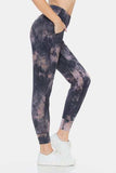 Leggings Depot Tie-Dye High Waist Cropped Leggings - Trendsi - Flyclothing LLC