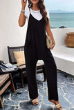 Pocketed Spaghetti Strap Overalls - Trendsi - Flyclothing LLC