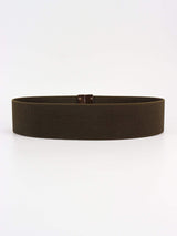 Alloy Buckle Elastic Belt - Trendsi - Flyclothing LLC