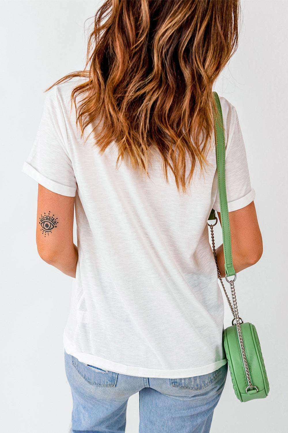 IT'S A GOOD DAY TO DRINK ON A BOAT Graphic Tee - Trendsi - Flyclothing LLC