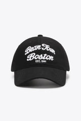 Embroidered Graphic Adjustable Baseball Cap - Trendsi - Flyclothing LLC