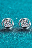 Feeling Fun Moissanite Stud Earrings - Trendsi