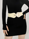 PU Elastic Wide Belt - Trendsi - Flyclothing LLC