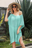 Openwork Side Slit Cover-Up Dress - Trendsi - Flyclothing LLC