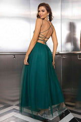Lace-Up Backless Mesh Dress - Trendsi - Flyclothing LLC
