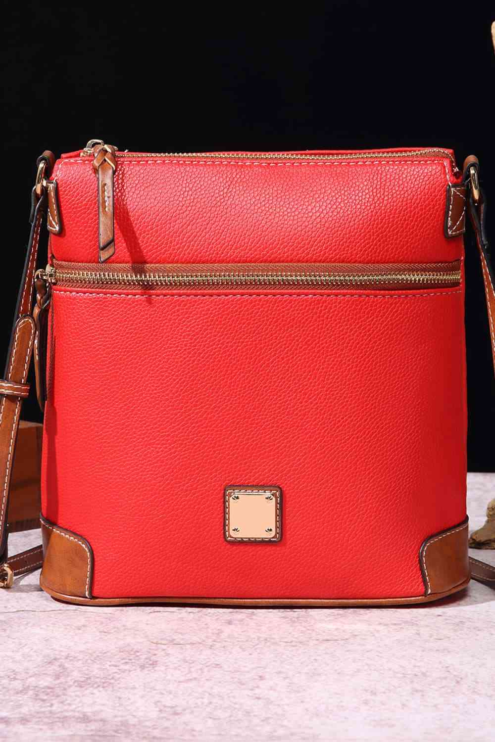 PU Leather Crossbody Bag - Trendsi - Flyclothing LLC