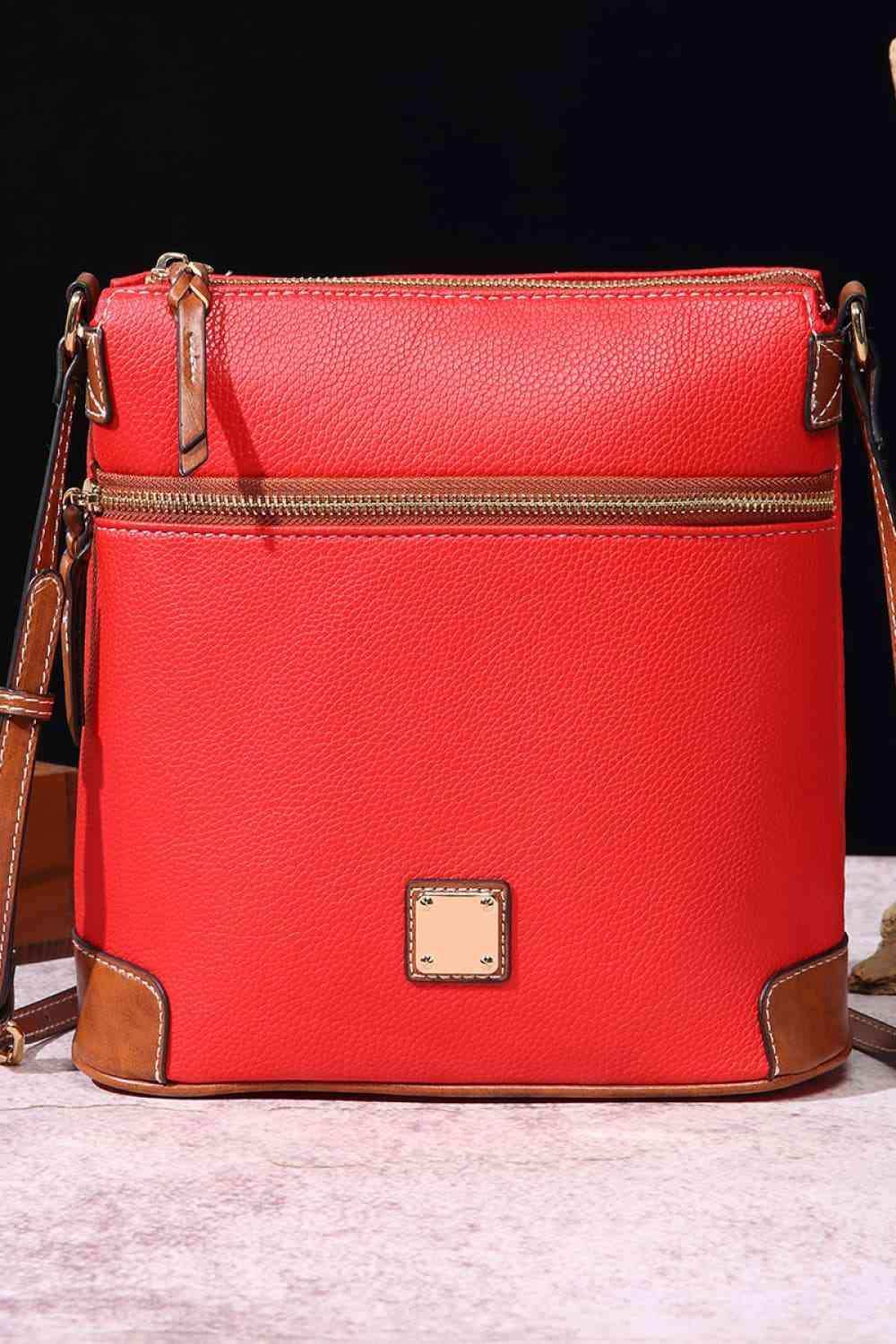 PU Leather Crossbody Bag - Trendsi - Flyclothing LLC