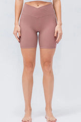 Slim Fit V-Waistband Sports Shorts - Trendsi - Flyclothing LLC