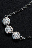 Find Your Center Moissanite Necklace - Trendsi