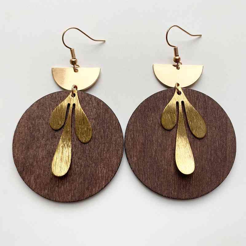 Geometric Drop Earrings - Trendsi