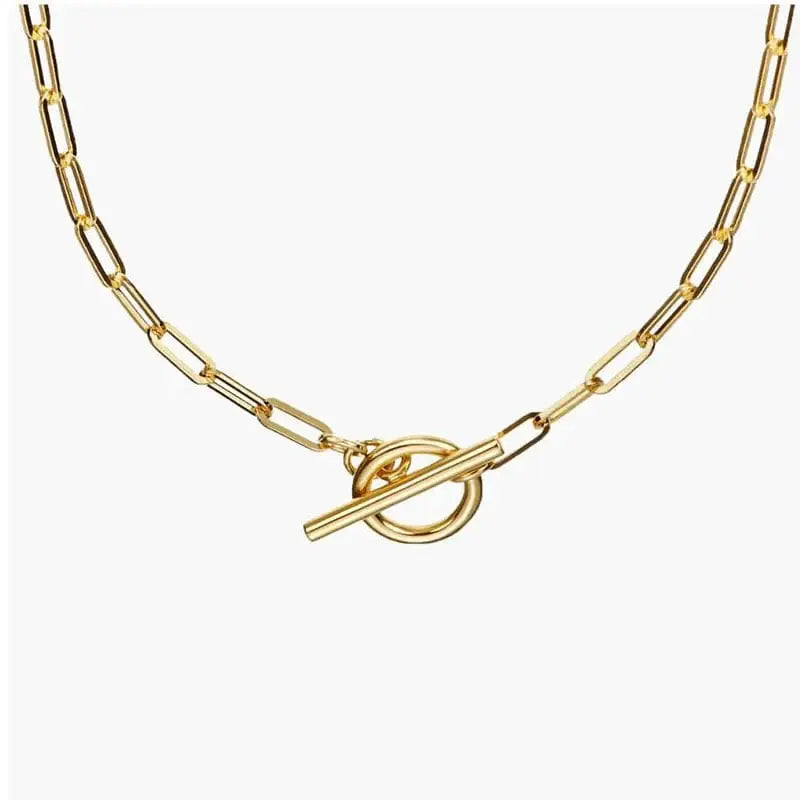 Chain Stainless Steel Necklace - Trendsi - Flyclothing LLC