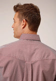 Roper Mens Long Sleeve Button Climbing Diamond Western Shirt - Roper