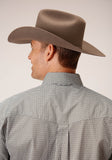 Roper Mens Long Sleeve Button Climbing Diamond Western Shirt - Roper