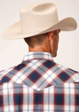 Roper Mens Short Sleeve Snap Liberty Plaid Western Shirt - Roper - Flyclothing LLC
