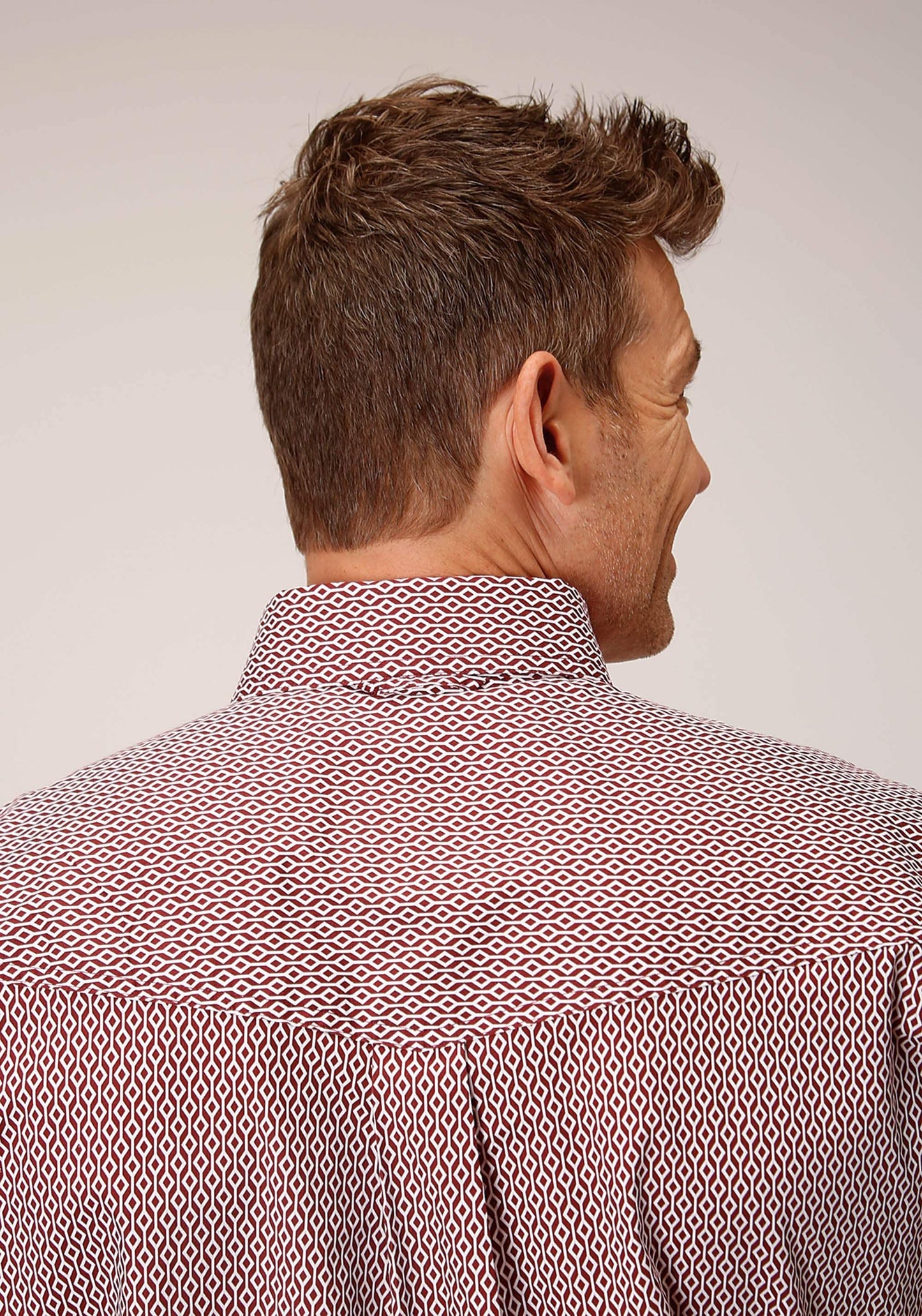 Roper Mens Short Sleeve Button Climbing Diamond Western Shirt - Roper - Flyclothing LLC