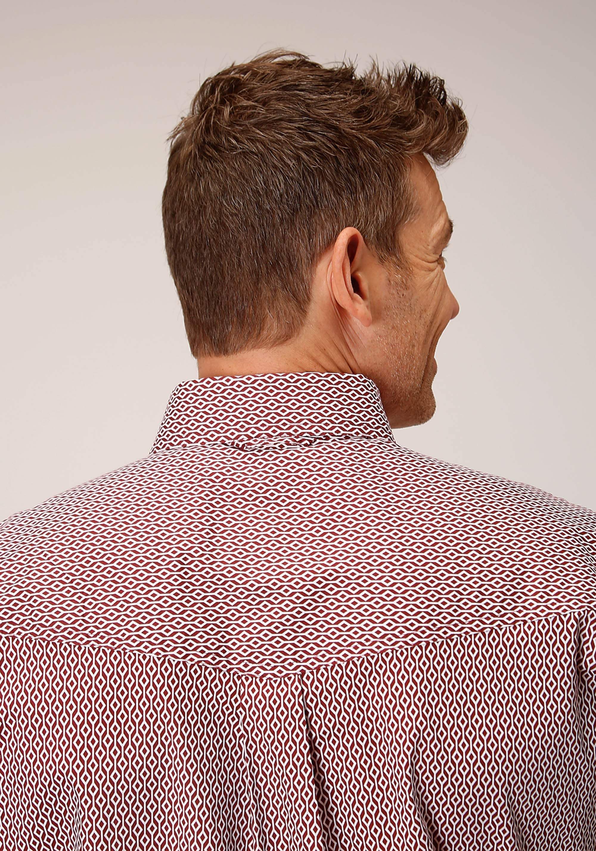 Roper Mens Short Sleeve Button Climbing Diamond Western Shirt - Roper - Flyclothing LLC
