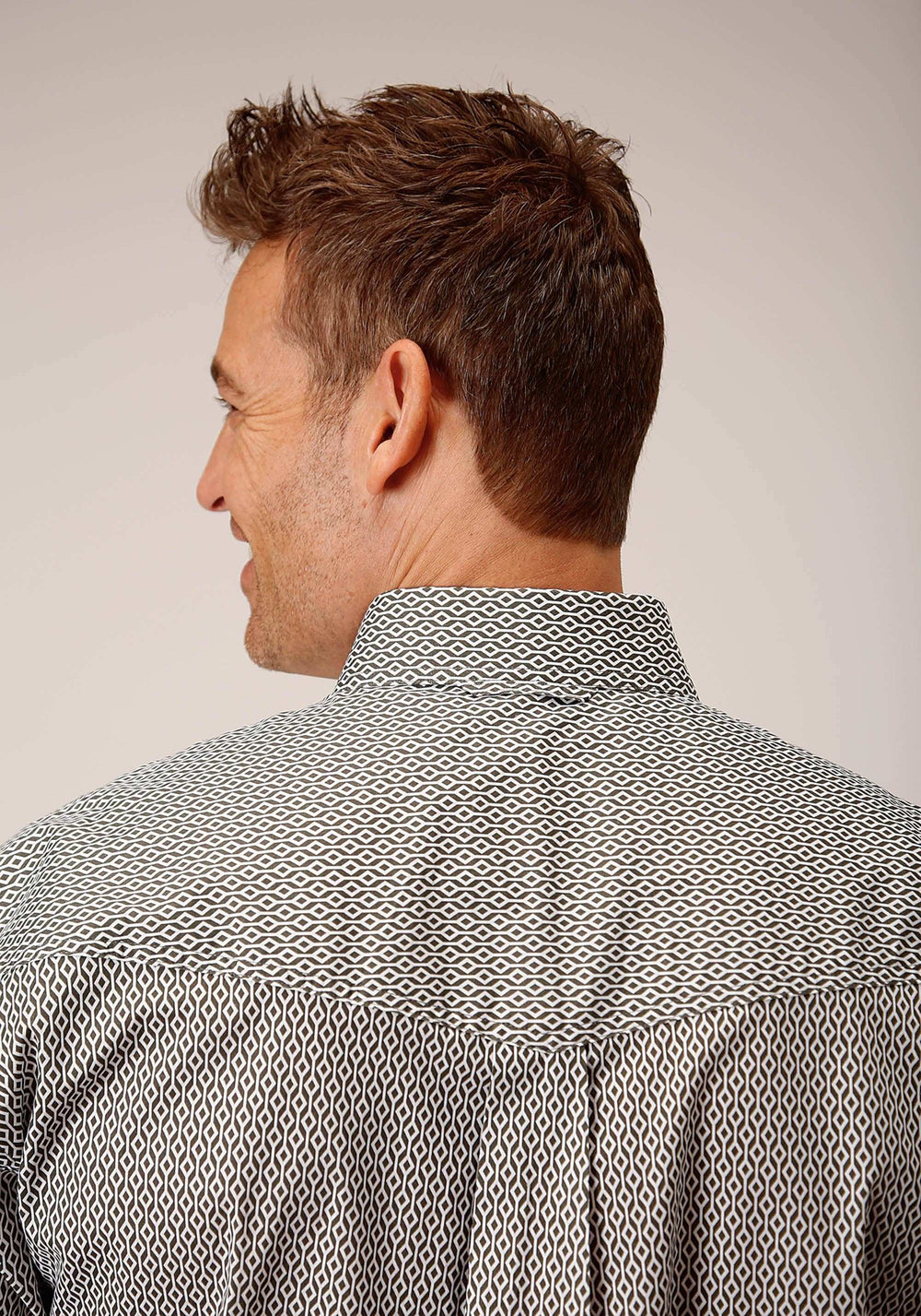 Roper Mens Short Sleeve Button Climbing Diamond Western Shirt - Roper - Flyclothing LLC