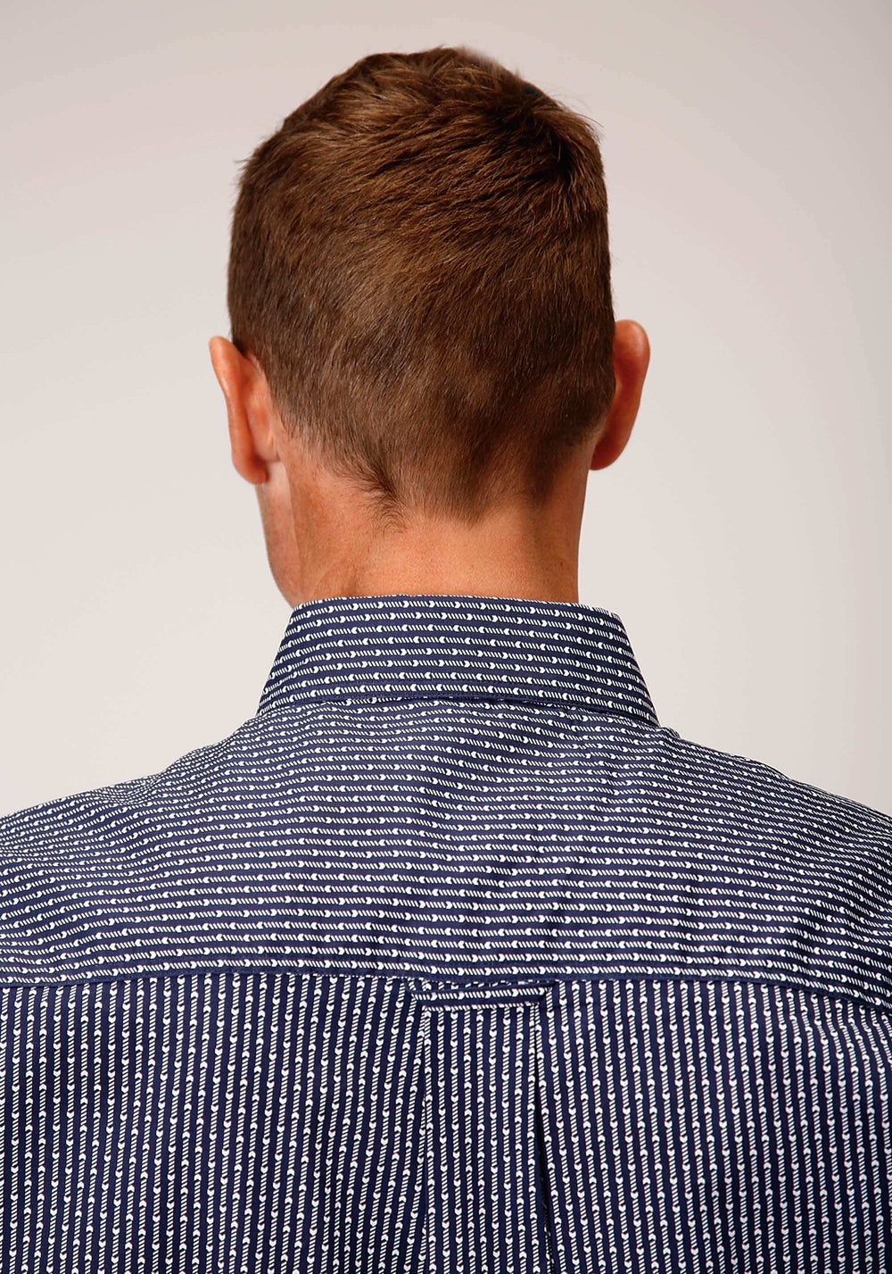 Roper Mens Short Sleeve Button Arrow Rope Print Western Shirt - Roper - Flyclothing LLC