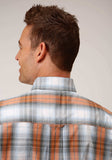 Roper Mens Short Sleeve Button Dusk Ombre Western Shirt - Roper - Flyclothing LLC