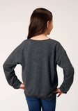 Roper Girls Long Sleeve Knit Poly Rayon Jersey T T-Shirt - Roper - Flyclothing LLC