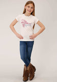 Roper Girls Short Sleeve Knit Poly Rayon Jersey T T-Shirt - Roper - Flyclothing LLC