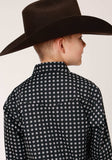 Roper Boys Long Sleeve Snap Classic Foulard Western Shirt - Roper - Flyclothing LLC