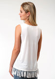 Roper Womens Red White And Blue Sleeveless Top - Roper