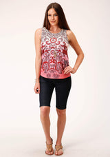Roper Womens Sleeveless Knit Sweater Jersey Tank Top - Roper - Flyclothing LLC