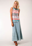 Roper Womens Sleeveless Knit Sweater Jersey Tank Top - Roper