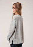 Roper Womens Long Sleeve Knit Sweater Knit Long Sleeve Top - Roper - Flyclothing LLC