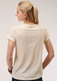 Roper Womens Short Sleeve Knit Poly Rayon Jersey Long Sleeve Scoop Neck Tee Top - Roper - Flyclothing LLC