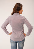 Roper Womens Long Sleeve Snap Climbing Diamond Western Shirt - Roper