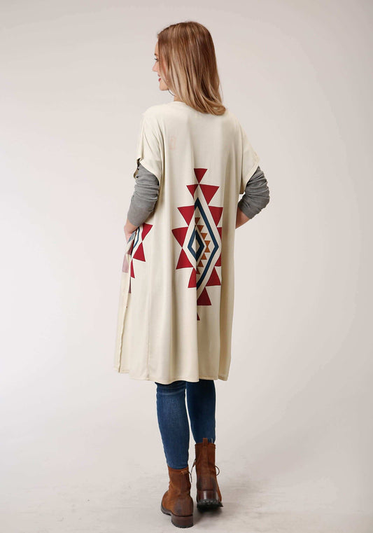 Roper Womens Knit Cream Cardigan Sweater - Roper - Flyclothing LLC