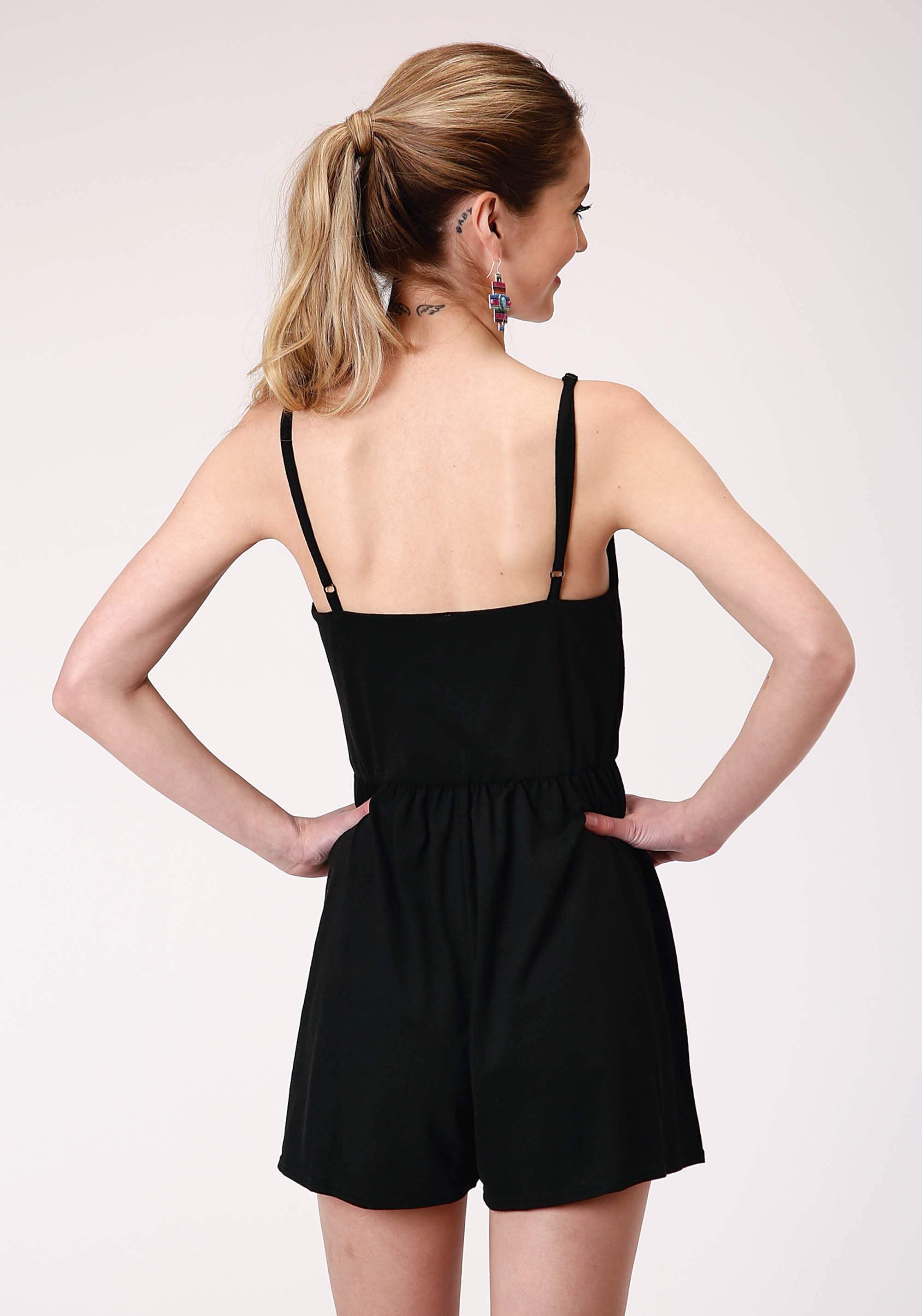 Roper Womens Poly Rayon Jersey Shorts Romper - Roper - Flyclothing LLC