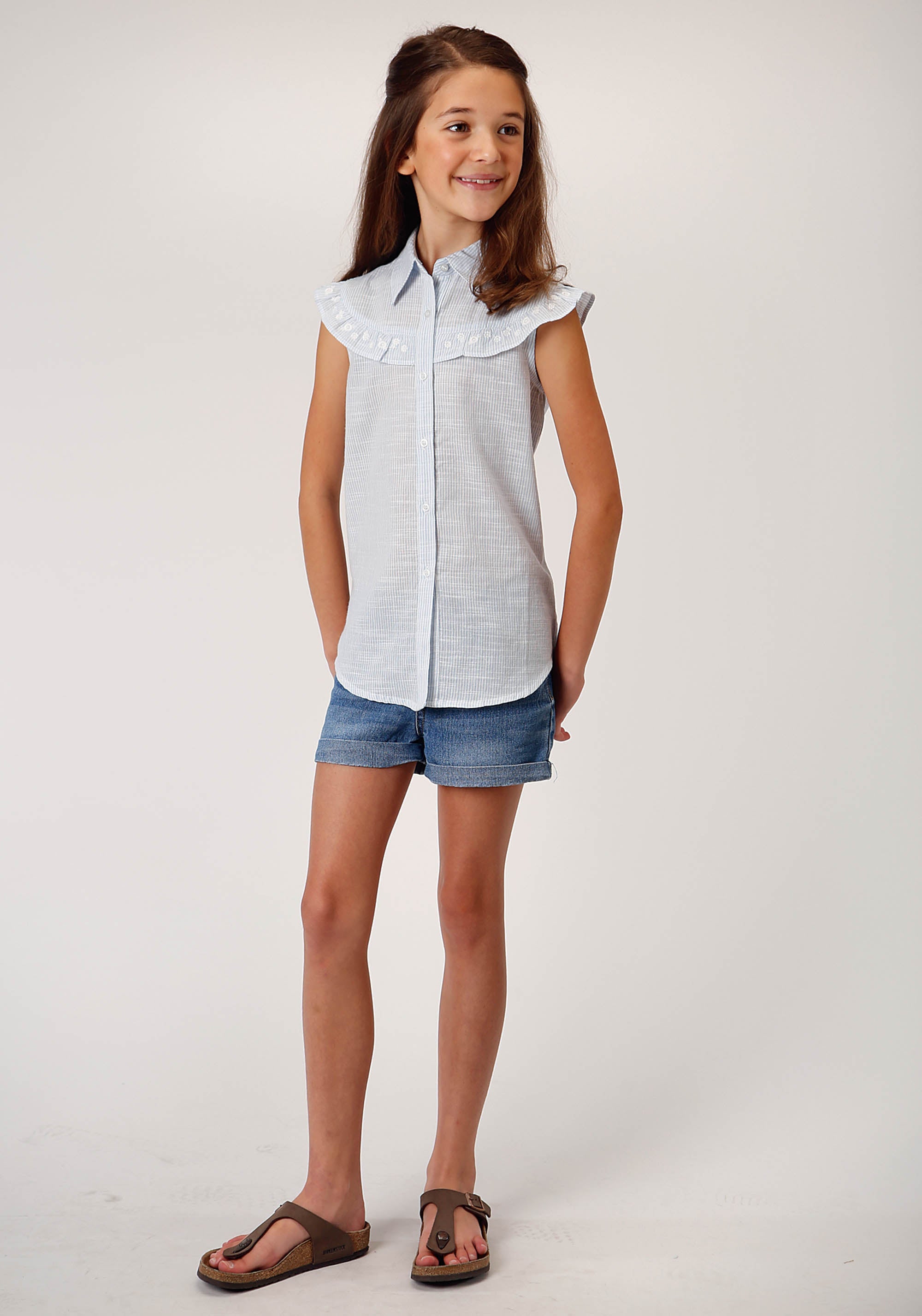 Girls' REAL Ropey Rose Shirt – Skip's Western Outfitters