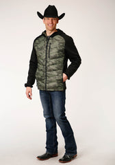 Roper Mens Down Filled Crushable Combo Jacket