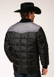 Roper Mens Quilted Poly With Poly Fill Jacket - Roper